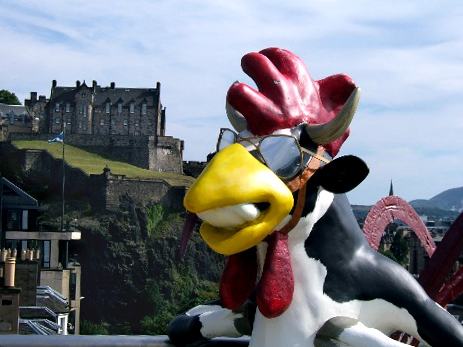 Cow Parade - Edinburgh 2006