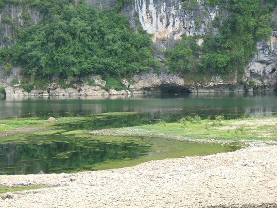 Views from the boat cruise of the Lijiang river