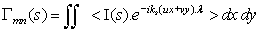 The fundamental equation for aperture synthesis